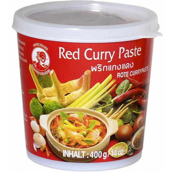 Slika Crvena curry pasta
