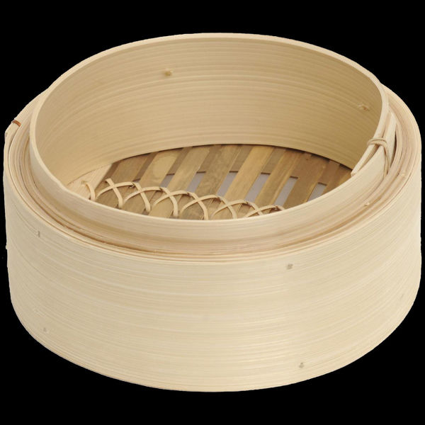 Slika  Posuda od bambusa za kuhanje na pari (24,5 cm)